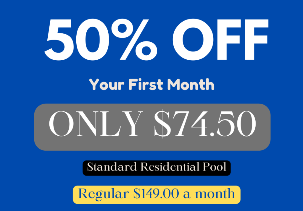 50% off Pool Service and Pool Cleaning - Texas